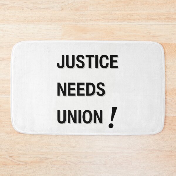 Item preview, Justice Needs Union  Bold Worker Solidarity Statement Typography designed and sold by Quite mind .