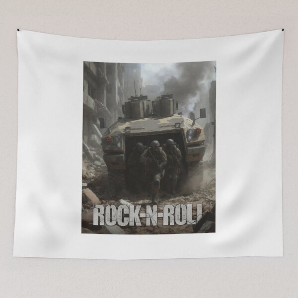 Item preview, Armoured Band Live Print designed and sold by Lichentroupe63.