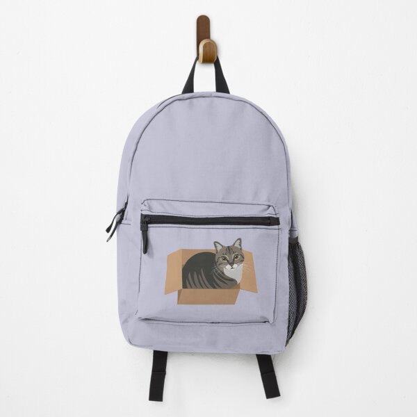 Item preview, Cat in a cardboard box designed and sold by kasumidesign.