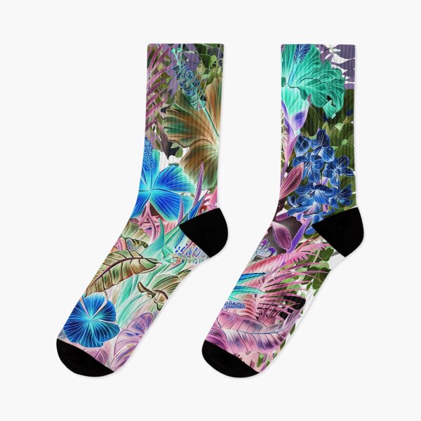 Item preview, Colorful wildflowers in meadow garden nights designed and sold by stroksetoo.