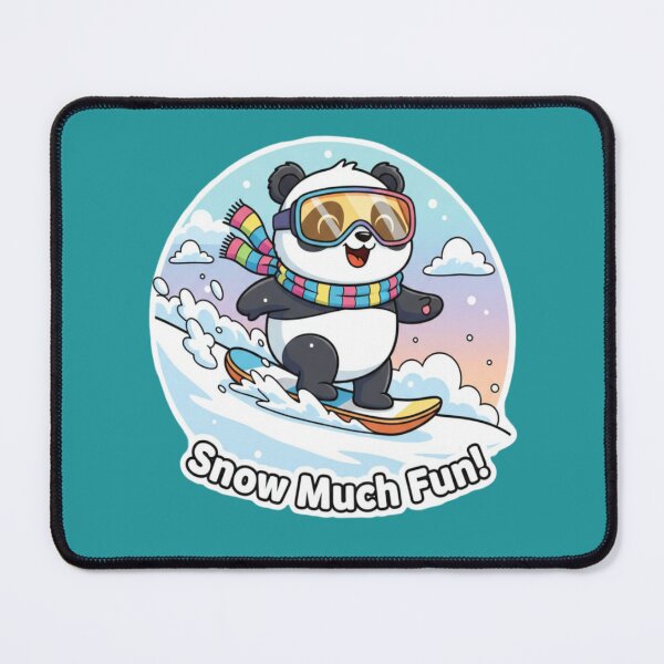 Item preview, Winter Sports Panda Snow Joy designed and sold by PrintBreeze.