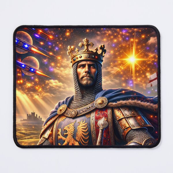 Item preview, Alfred the Great – Futuristic King Art designed and sold by EASNFTCOL.
