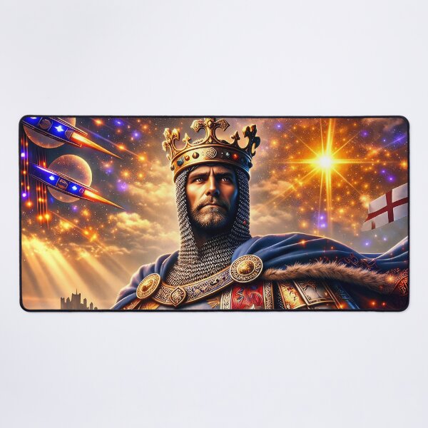 Item preview, Alfred the Great – Futuristic King Art designed and sold by EASNFTCOL.