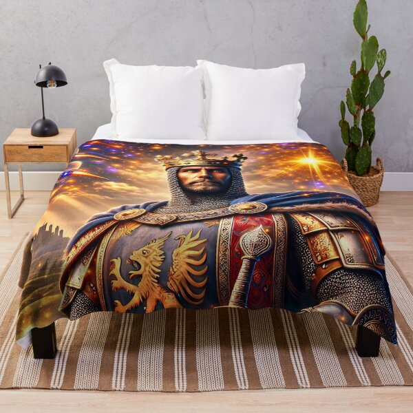 Item preview, Alfred the Great – Futuristic King Art designed and sold by EASNFTCOL.