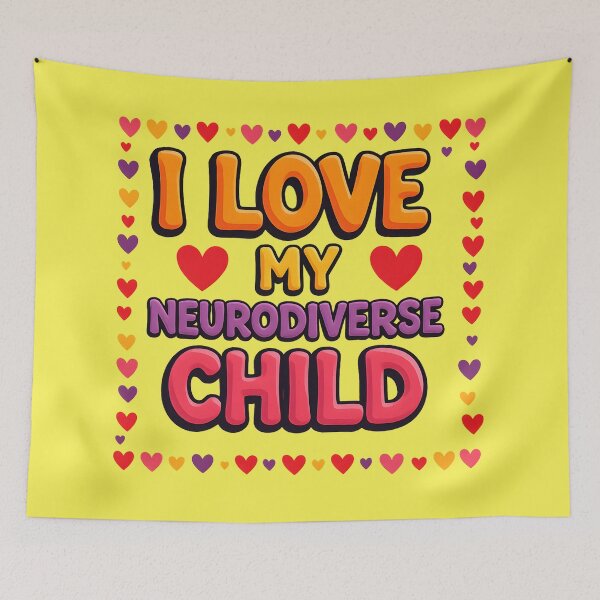 Item preview, I Love My Neurodiverse Child designed and sold by MomParentADHD.