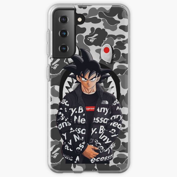 bape whit goku Samsung Galaxy Soft Case