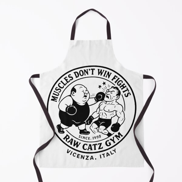 Item preview, Muscles Don't Win Fights - Raw Ctaz designed and sold by RawCatz.