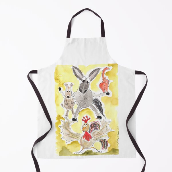 Item preview, Fairy Tales, The Bremen Town Musicians, Märchen, Bremer Stadtmusikanten designed and sold by Anke‘s Bazaar.