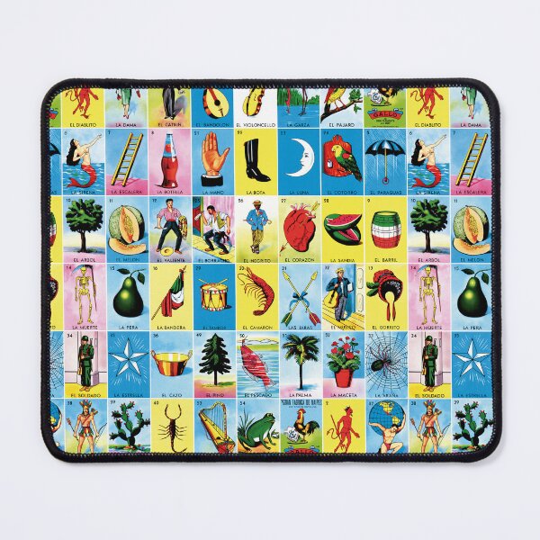 Item preview, Mexican lottery game designed and sold by Tania Uvalle.