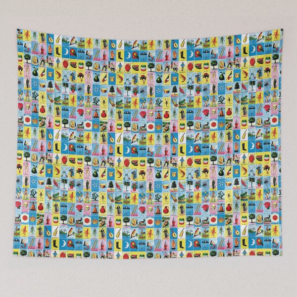 Item preview, Mexican lottery game designed and sold by Tania Uvalle.