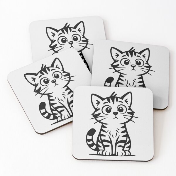 Item preview, Puzzled Cat designed and sold by T-shirtJohny.