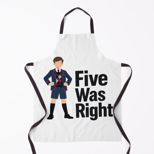 Item preview, Five Was Right – Time Travel Inspired Minimalist Fan Art designed and sold by inaveed.