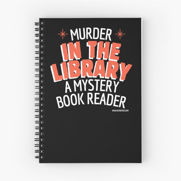 Item preview, Murder In The Library... designed and sold by ActOutTees.