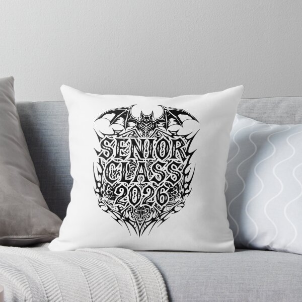 Item preview, Gothic Senior 2026 Skulls & Bat Neo-Tribal Design designed and sold by smileempire.