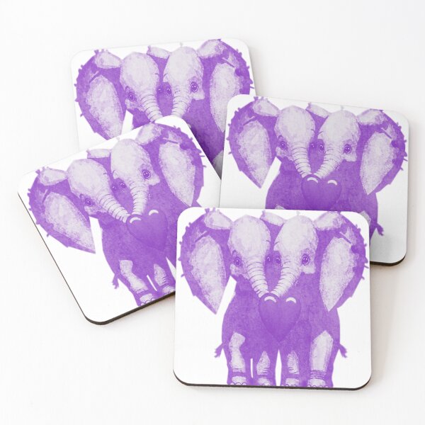 Item preview, Valentine's Day Elephants designed and sold by kinpirks.