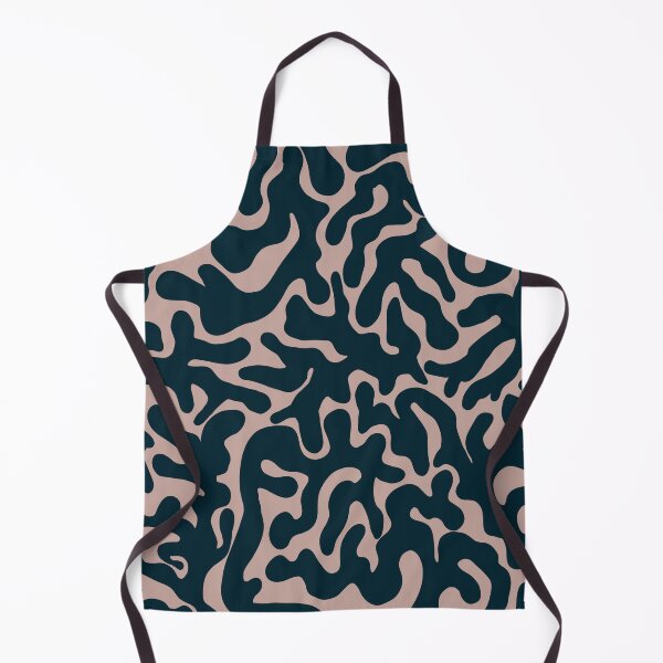 Item preview, Dark Navy Blush Pink Organic Camouflage Pattern designed and sold by artievarudzite.