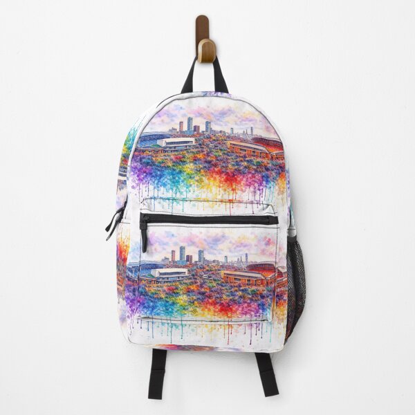 Item preview, Liverpool Football Skyline, Paint Splash Cityscape designed and sold by Paul Thompson Photography.