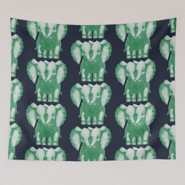 Item preview, Valentine's Day Elephants designed and sold by kinpirks.