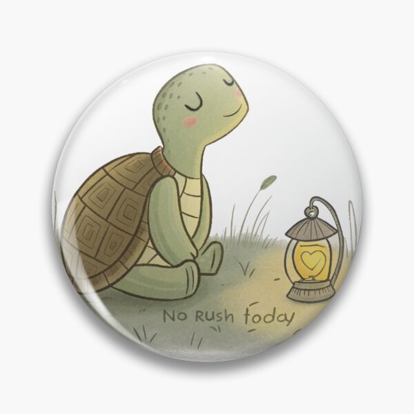 Item preview, Taking all the time you need with a gentle turtle designed and sold by Crafft Nest.