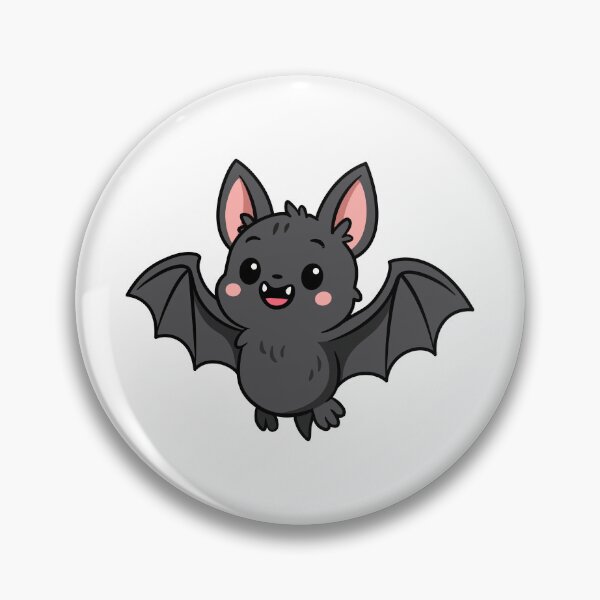 Item preview, Cute Kawaii Bat - Spooky Cute Halloween Design designed and sold by Hydravisions.