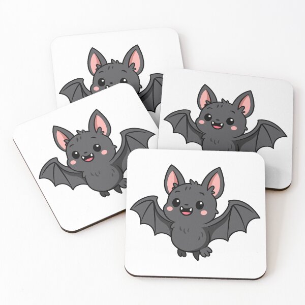 Item preview, Cute Kawaii Bat - Spooky Cute Halloween Design designed and sold by Hydravisions.