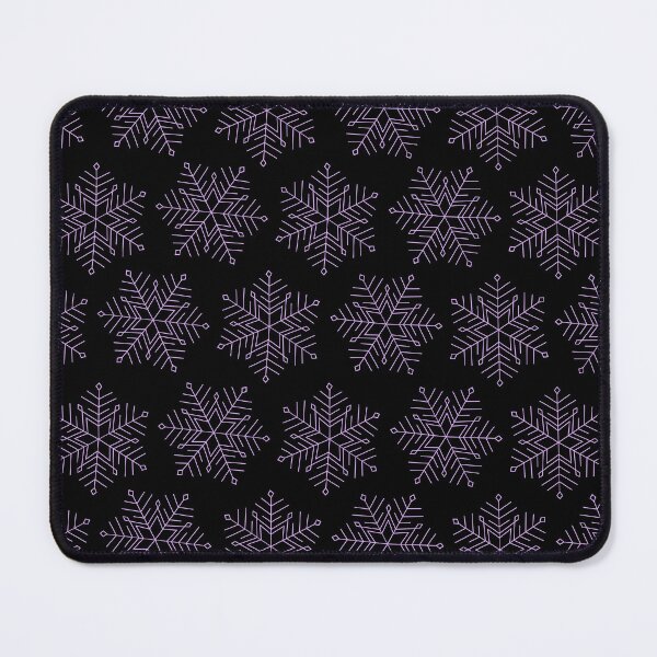 Item preview, Lilac Snowflakes designed and sold by kitschandkawaii.