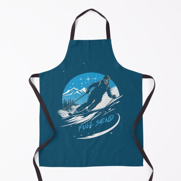 Item preview, Fast Downhill Skis - Winter Sports Mountain Design. designed and sold by LunaPrintCo.