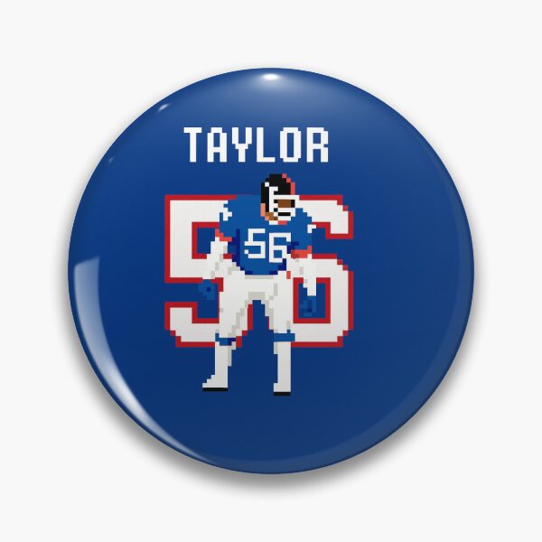 Item preview, Lawrence Taylor 8-Bit Pixel Art – Defensive Game Changer designed and sold by TheArtOfCar.