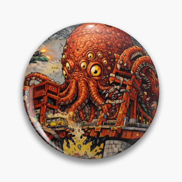 Item preview, Giant Octopus VS Punk Survivors designed and sold by fatrin99.