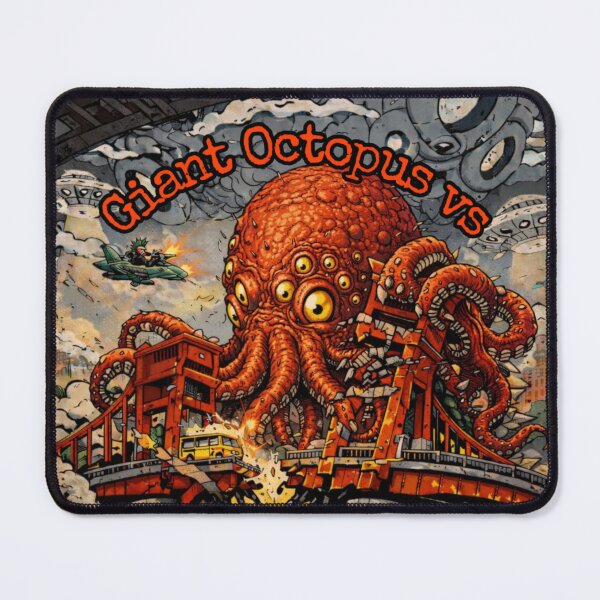 Item preview, Giant Octopus VS Punk Survivors designed and sold by fatrin99.