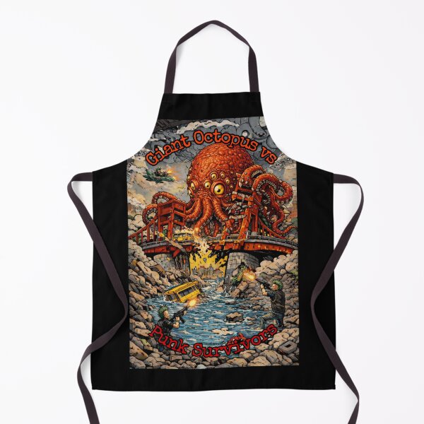 Item preview, Giant Octopus VS Punk Survivors designed and sold by fatrin99.