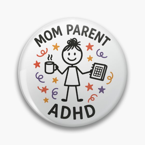 Item preview, Mom Parent ADHD – Funny Coffee & Planner Chaos ADHD Mom Life Design designed and sold by MomParentADHD.