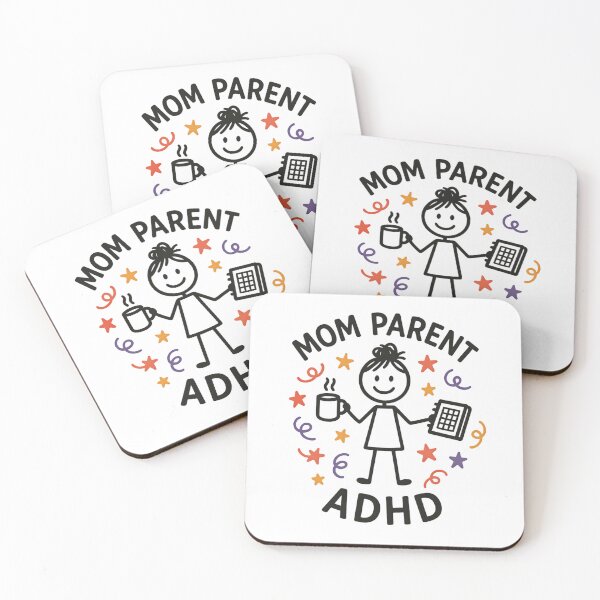 Item preview, Mom Parent ADHD – Funny Coffee & Planner Chaos ADHD Mom Life Design designed and sold by MomParentADHD.
