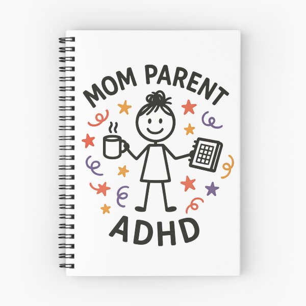 Item preview, Mom Parent ADHD – Funny Coffee & Planner Chaos ADHD Mom Life Design designed and sold by MomParentADHD.