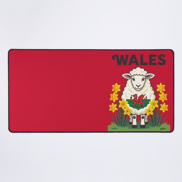 Item preview, Sheep Support Wales St Davids Day Design designed and sold by taiche.