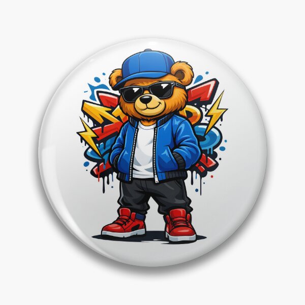 Item preview, Streetwise Teddy designed and sold by ZayCreates.