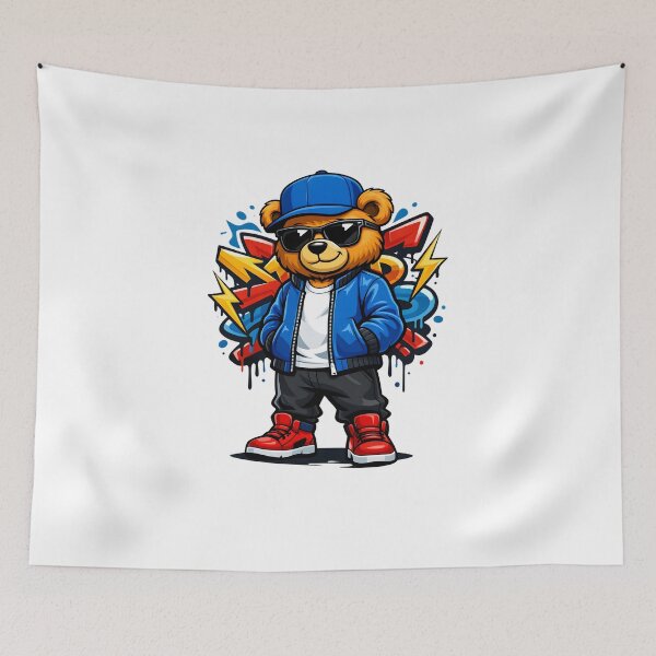 Item preview, Streetwise Teddy designed and sold by ZayCreates.