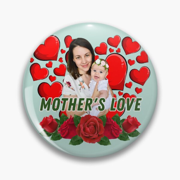 Item preview, Mom marks her baby with hearts and roses,Mother's Day designed and sold by OLYUS.