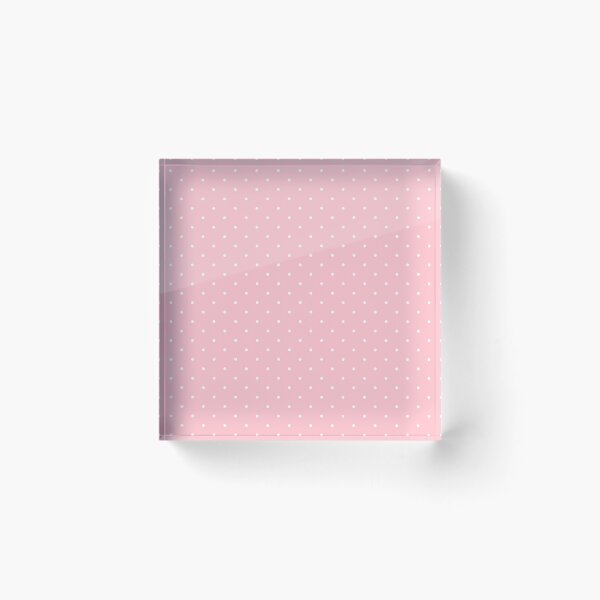 Item preview, Pastel pink and white Polka dot pattern designed and sold by RishabhArts1.