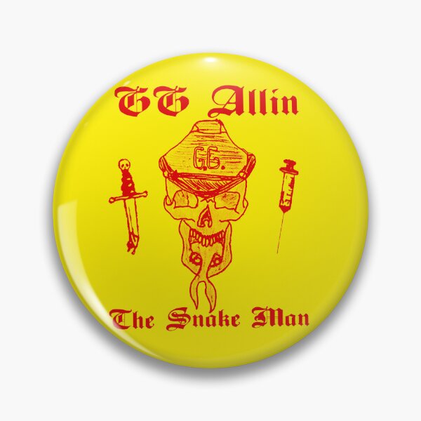 Item preview, GG ALLIN - THE SNAKE MAN designed and sold by skeletons-lair.