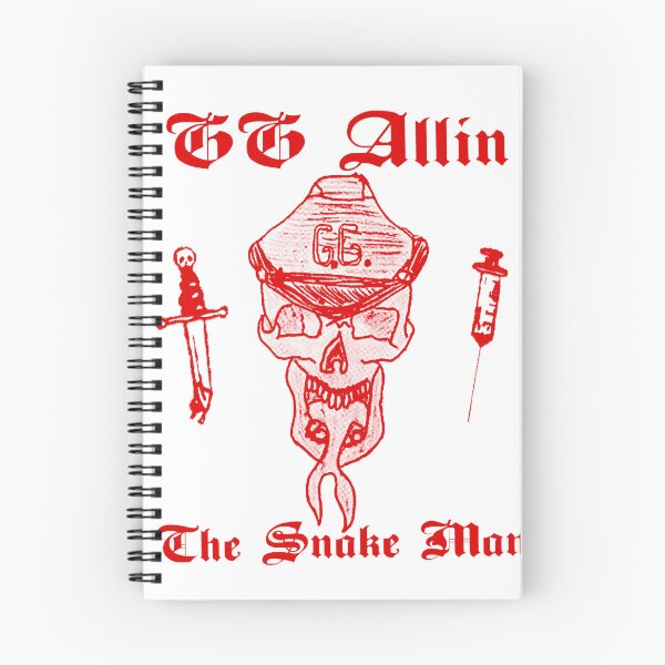 Item preview, GG ALLIN - THE SNAKE MAN designed and sold by skeletons-lair.