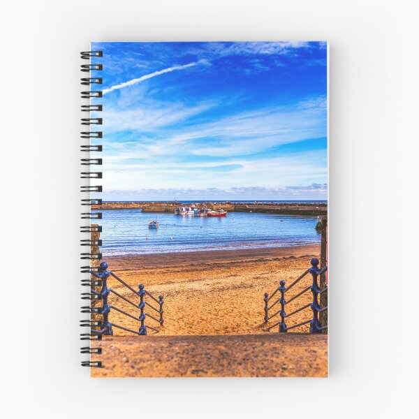 Item preview, Staithes Harbour Steps, North Yorkshire Coastal View designed and sold by Paul Thompson Photography.