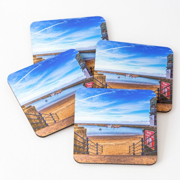 Item preview, Staithes Harbour Steps, North Yorkshire Coastal View designed and sold by Paul Thompson Photography.