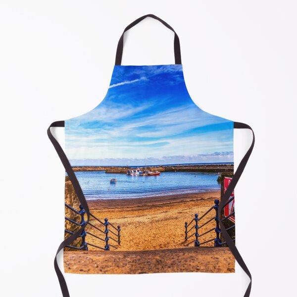 Item preview, Staithes Harbour Steps, North Yorkshire Coastal View designed and sold by Paul Thompson Photography.