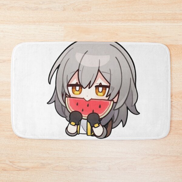 Artikelvorschau, Honkai Star Rail Chibi Stelle isst Wassermelone entworfen und verkauft von KomiArts.