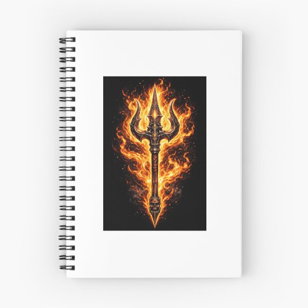 Item preview, Agni Trishul – Divine Power in Fire designed and sold by HarDinSale.