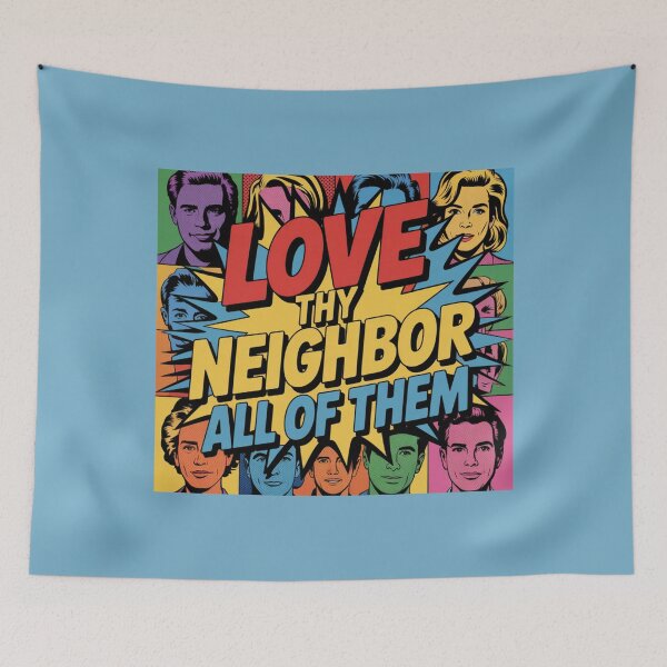 Item preview, Love Thy Neighbor All of Them designed and sold by karolinao746.