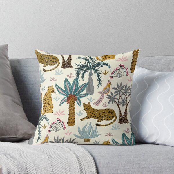 Item preview, Tropical Leopard Jungle Illustration designed and sold by artievarudzite.