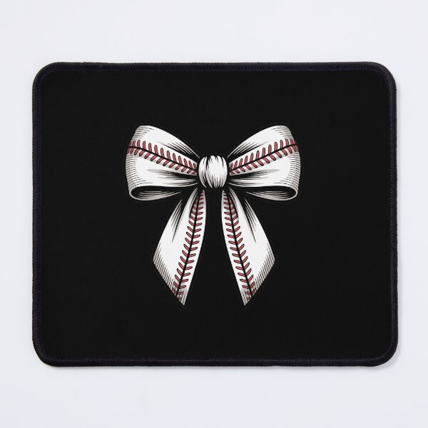 Item preview, Baseball Thread Ribbon (White & Red) designed and sold by Comforts of Home, LLC.