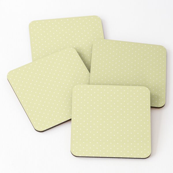 Item preview, Pastel green and white Polka dot pattern designed and sold by RishabhArts1.